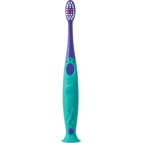 Elgydium Kids Soft Toothbrush Μωβ - Τιρκουάζ Μαλακή Οδοντόβουρτσα για Παιδιά 2 ως 6 Ετών 1 Τεμάχιο